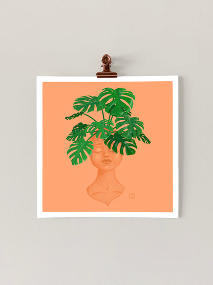 Plant Lady No. 3 Art Print