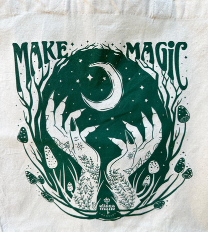 Make Magic Canvas Tote Bag
