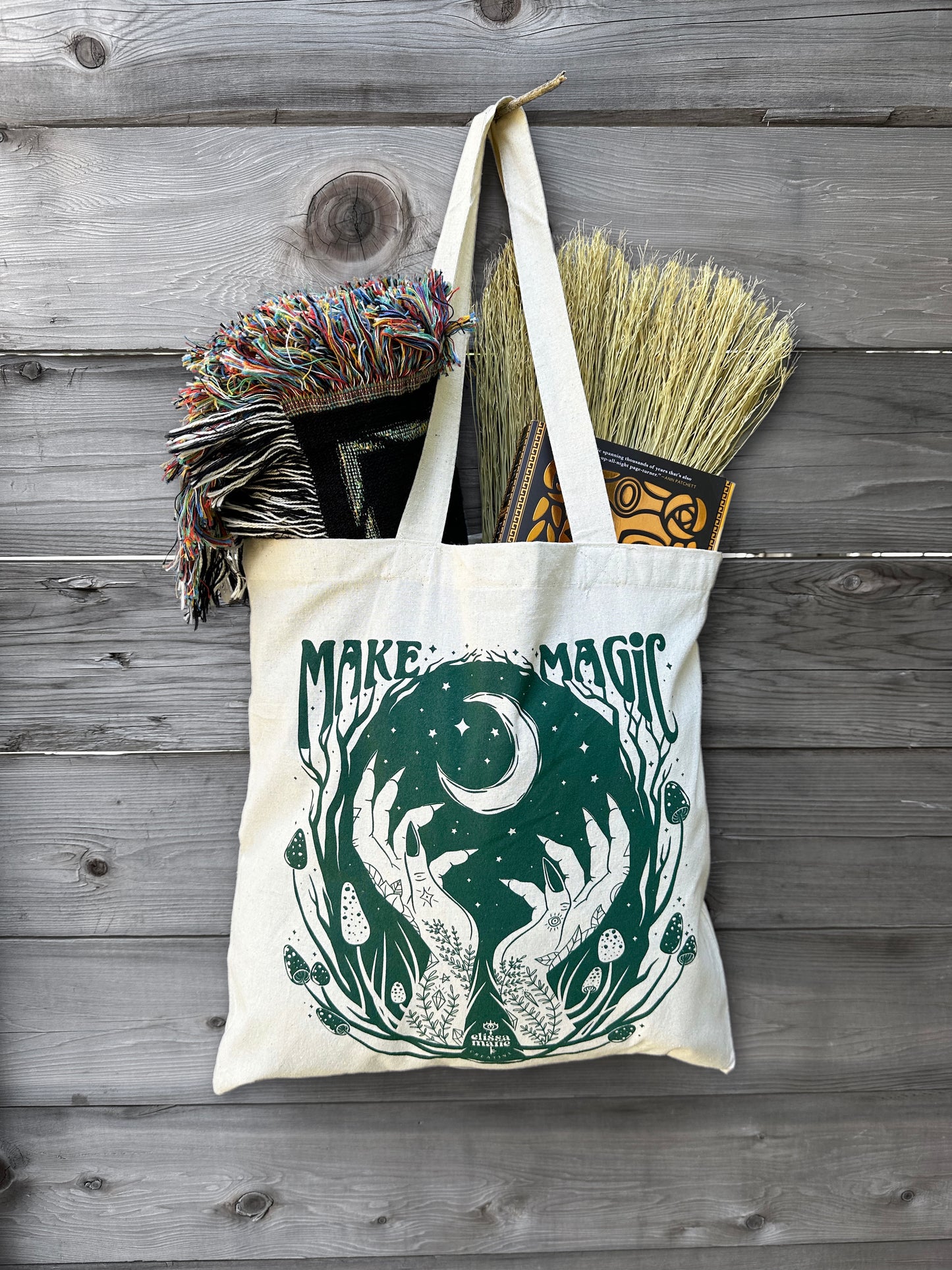 Make Magic Canvas Tote Bag